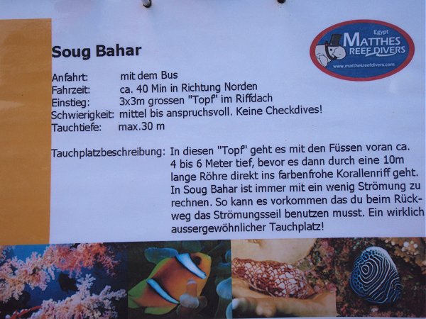 Tauchplatzkarte Sug Bohar