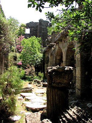 Die Ruinen von Seleukeia